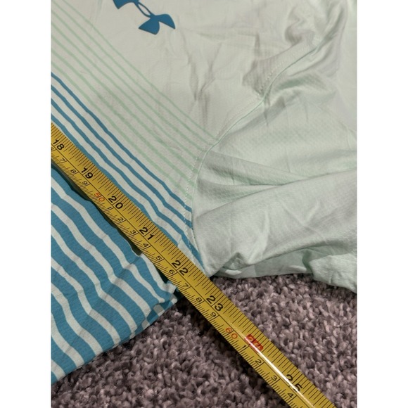 Under Armour Heatgear loose fit men's Size Large Isochill Polo Multi Color - Picture 6 of 6